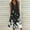 Black, variant on LOVZFMLL Dresses Women's Summer Design Casual Dress Gradual Sleeveless Neck V-Neck Long Dress