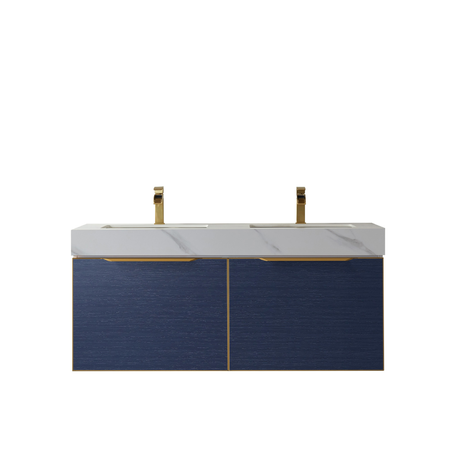 Miseno Mv701448mNm Alicante 48" Wall Mounted Double Basin Vanity Set