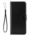 thumbnail image 5 of For Honor Magic7 Pro 5G Case Crazy Horse Texture PU Leather Phone Wallet Cover - Black, 5 of 5