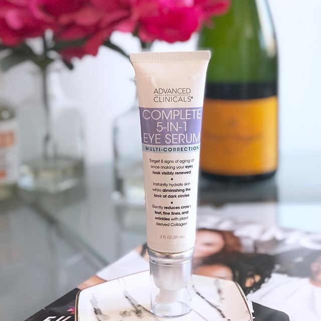 advanced clinicals complete 5 in 1 eye serum