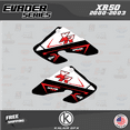 thumbnail image 2 of Kalair GFX Graphics Kit for Honda XR50 (2000-2003) Evader Series, 2 of 5