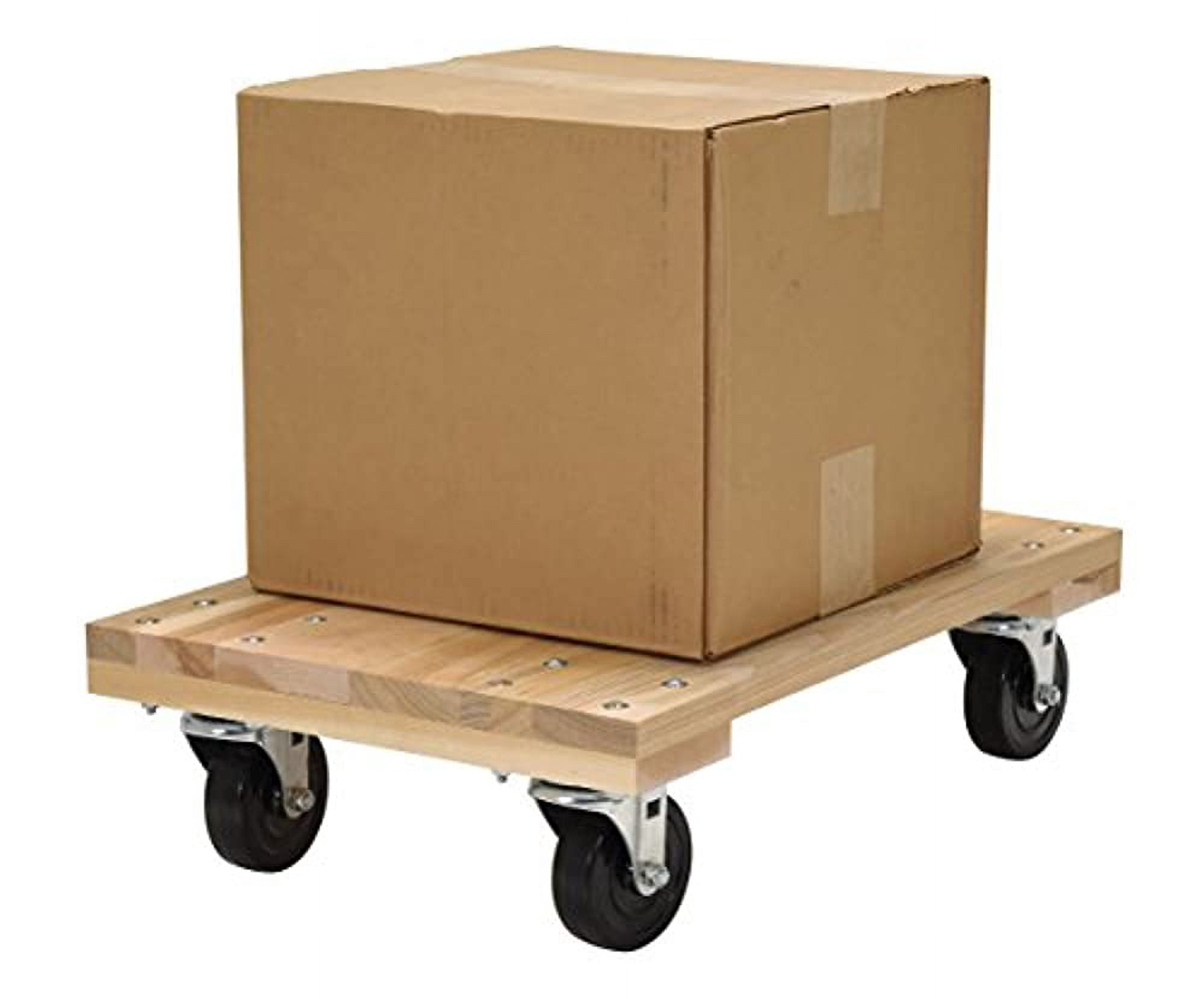 Vestil HDOS-2436-12 Hardwood Dolly-Solid Deck- 24 x 36 in. - 1200 lbs