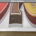 thumbnail image 6 of Ambesonne Vintage Place Mats Set of 4, I Love Seventies Pastel, Standard Size, Multicolor, 6 of 6
