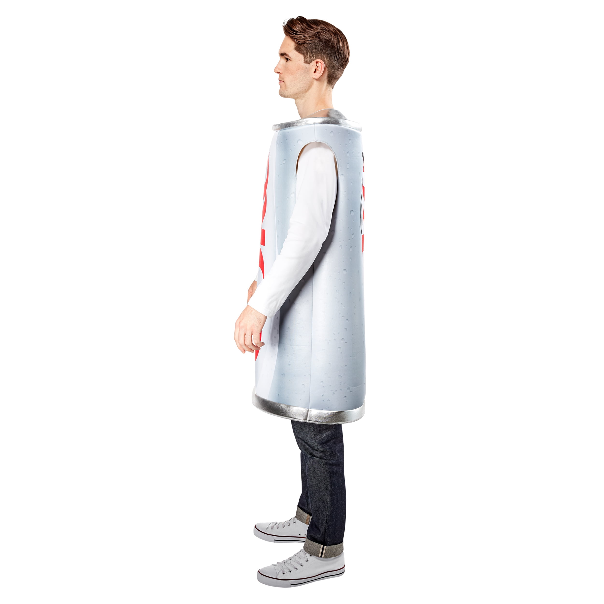 Diet Coke Soda Can Costume for Adults by Rubies, Unisex One Size