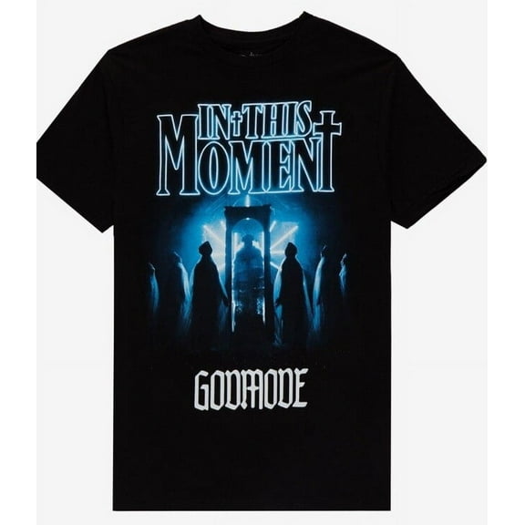 In This Moment GodMode Unisex Black T-shirt Size M Rock Band Alternative Metal