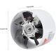 thumbnail image 5 of Ventiladores Extractores Ventilación de conductos Ventilador extractor montado en la pared Ventilador de bajo ruido Hogar Baño Cocina Garaje Suministro de ventilación 25W 220V esquí esquí Gafas de esquí, 5 of 5