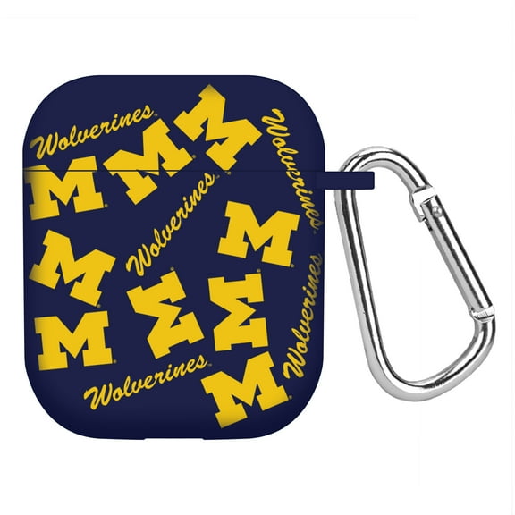 Michigan Wolverines HD Case Cover Compatible with Apple AirPods Gen 1 & 2 (Random) by Affinity Bands