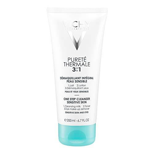 Vichy Gentle Facial Cleanser and Makeup Remover, Purete Thermal 3in1