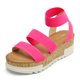 thumbnail image 1 of Sandalias Plataforma DREAM PAIRS REED-1 para Mujer en Rosa Neón Talla 7.5, 1 of 6