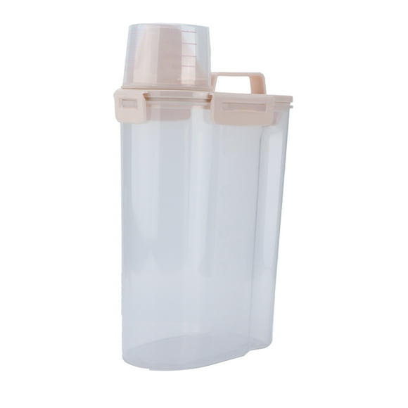 Dog Food Storage , Translucent Pet Food Storage Container For Storaging Pet Food