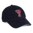 thumbnail image 3 of Men's '47 Black Texas Tech Red Raiders Clean Up Adjustable Hat, 3 of 4