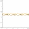 thumbnail image 5 of Leslie's Real 14kt Yellow Gold 4mm Flat Figaro Chain; 24 inch; Lobster Clasp; for Adults and Teens; for Women and Men, 5 of 5