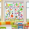 thumbnail image 4 of HOWAF Back to School Window Clings Stickers 70+pcs First Day of School Party Decorations Window Decals for School Office Decorations Supplies Welcome Back to School Window Stickers, 4 of 7