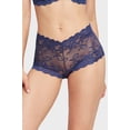 thumbnail image 2 of 6 Packs of SOFRA Women's Nylon Mid Rise Lace Hipster Panty Underwear - Style#7, 2 of 7