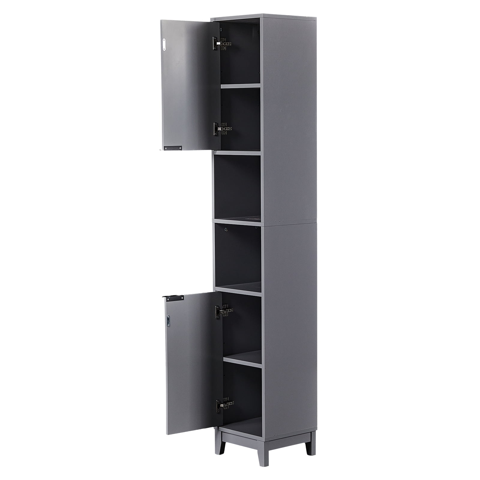 Bathroom Vanity Two Doors And Two Shelves, 30*28*170cm