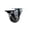 Swivel - Posi Lock Brake - Gray, variant on 5 Inch Gray Polyurethane Swivel Top Plate Caster Set 2 Lock Brakes 2 Rigid SCC