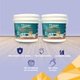 thumbnail image 3 of PINTEX Kit Pinta-me 2 Galones Pintura Vinil-Acrílica 3.8 L c/u | Incluye Brocha, Rodillo, Felpas, Masking Tape y Plastiprotector | Acabado Mate | Interiores y Exteriores | Malva, 3 of 5