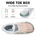 thumbnail image 3 of Sosenfer Hands-Free Slip-On Wide Toe Box Barefoot Sneakers - Women's Zero Drop Walking Shoes, 3 of 7