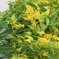 thumbnail image 3 of 8PCS Artificial Flowers Outdoor UV Resistant No Fade Lavender Fake Flowers, Faux Plastic Shrubs Greenery for Hanging Plants Garden Porch Window Box Home Wedding Décor, 3 of 7