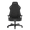 Black, variant on DXRacer Tank Series Egnomic Gaming Chair for Big and Tall, Heavy Duty, with Water Proof Fabric Upholstery, magnetic head rest and lumbar support, Gray
