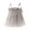 A-Grey, variant on Hihipz Toddler Girls Dresses Sleeveless Solid Color Mesh Tutu Dress Carnival Spaghetti Strap Ball Gown Princess Gown