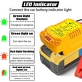 thumbnail image 5 of DeWalt 20V/60V Jump Starter Adapter, Car Jumper w/ Clamps (Bare Tool), 5 of 9