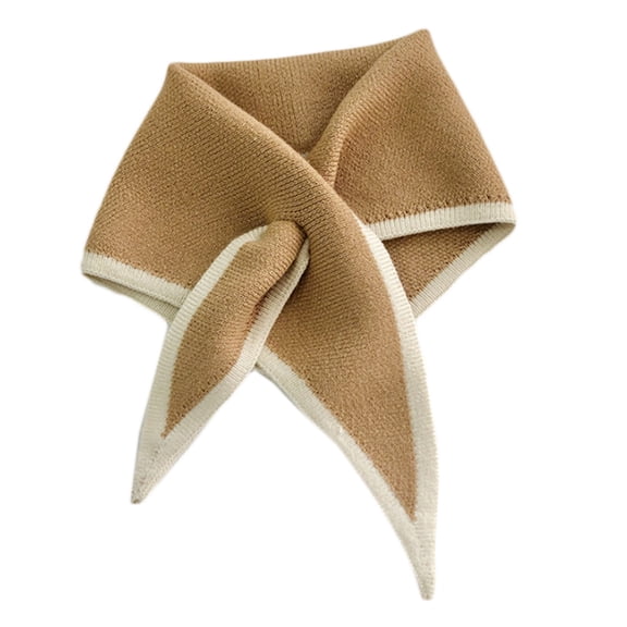 RUISINERY for Triangle Scarfs For Women Neck Scarf For Women for Scarf For Women Korean Version Knitted Wool Collar for Cros