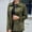 Army Green, variant on Tbopshirt Cardigan for Women Casual Long Sleeve Coat Hoodless Jacket Single-Breasted Fashionable Pocket Tops Girls Zip Up Jacket