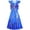 Blue, variant on Rise of Red Cosplay Costume, Pink Princess Dress Halloween Costumes, Ruffle Sleeve Dress Pink Outfit, Movie Figure Halloween Cosplay, 100