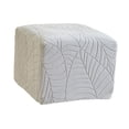 thumbnail image 3 of Funda Cuadrada para , Reposapiés, Taburete de Almacenamiento Ligero Y Suave, Taburete de Moda, Funda Protectora para para El Hogar. Gris claro, 3 of 8
