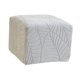 thumbnail image 3 of Funda cuadrada para otomana, funda protectora elegante, práctica, transpirable y ligera. Gris claro, 3 of 9