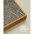 thumbnail image 5 of SHENIFY Farmhouse Vintage Abstract Drawings Rustic Modern Wall Art Set Gray Wood Tree Ring Spirals Nature Art Decor for Living Room Bedroom 11x14in3pcs Natural Framed, 5 of 5