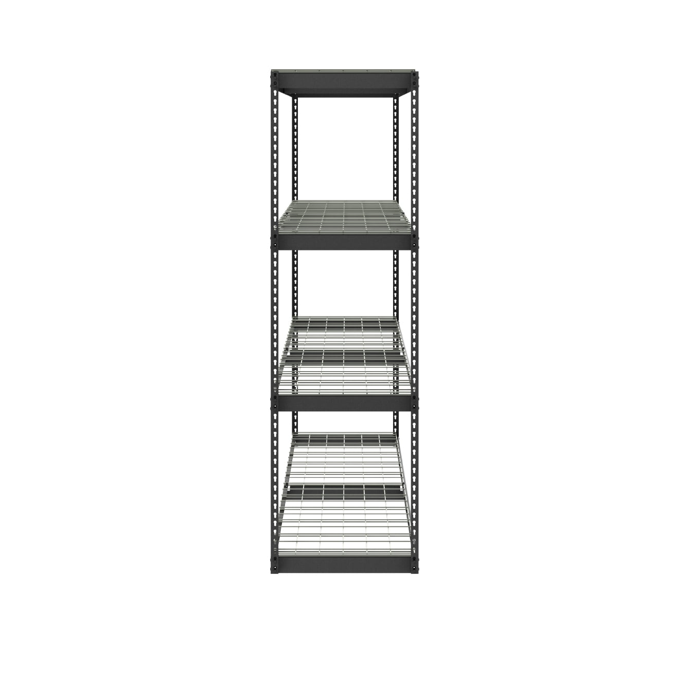 MonsterRAX 24" x 72" x 84" Garage Shelving Rack - Hammertone