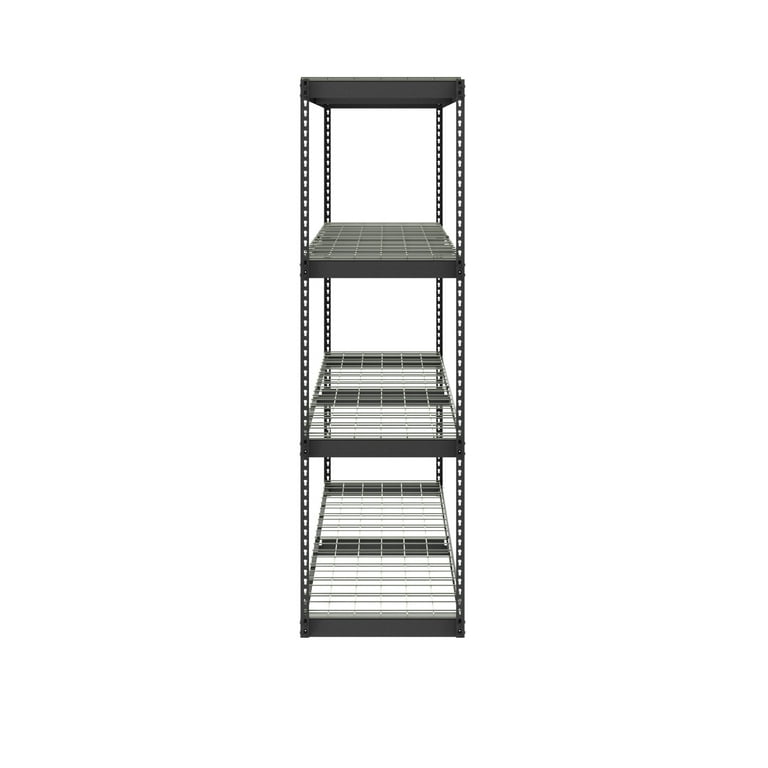 Global Industrial Record Storage Rack 72W x 24D x 84H With Polyethylene  File Boxes, Gray B2297051