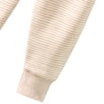 thumbnail image 5 of BLCHUNen Clothes for Girls Boys Casual Elastic High Waist Loungewear Pants Comfortable Striped Pull on Pants,Khaki, 5 of 6