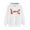 White, variant on Ynynloco Valentine'S Day Hoodies for Women Heart Print Long Sleeve Tops with Hooded Spring Autumn Sweatshirt with Pocket