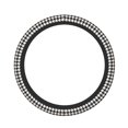 thumbnail image 1 of Fotbe Houndstooth Black And White Funda para Volante Universal de 15 pulgadas, Accesorios para Auto para Hombre y Mujer, Protector de Volante Cómodo para SUV y Sedán, 1 of 6