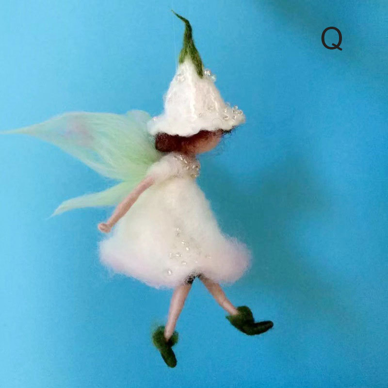 Needle Felted Faires Dolls DIY Material and Instructions Wool Felting