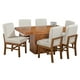 thumbnail image 4 of Comedor Girona 6 Sillas Madera y Cubierta de Chapa MOBILKRAFT Modelo Girona Madera 6 Sillas Rectangular, Estilo Contemporáneo en Color Crema, 4 of 4