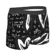 thumbnail image 3 of Haiem I love Math Men's Boxer Briefs, Every Day Comfort Stretch Cotton Moisture-Wicking Underwear-Small, 3 of 9