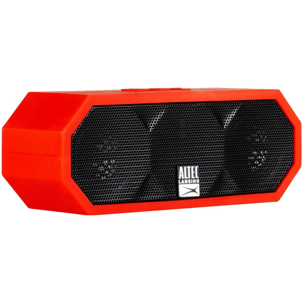 Altec Lansing iMW457 Jacket H20 Bluetooth Speaker, Red