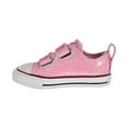 thumbnail image 4 of Converse Chuck Taylor All Star 2V Ox Toddler's Shoes Pink Foam-Enamel Red 763550c, 4 of 6