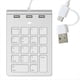 thumbnail image 2 of Mini Teclado Numérico Teclado 18 Teclas Numérico Teclado Numérico Pad Numérico con 3 Puertos Tipo-C/Usb Hub para el Ordenador Portátil de Escritorio Pc, 2 of 7