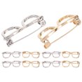 thumbnail image 1 of GOOHOCHY 10Ud Broches De Metal Para Mujer Gafas Pin Para Suéter Abrigo O Blazer, 1 of 8