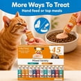 thumbnail image 3 of Chef Kitty Puree Pops Mixed Variety Soft Treats for Cats, 45 Pieces Box, 3 of 9