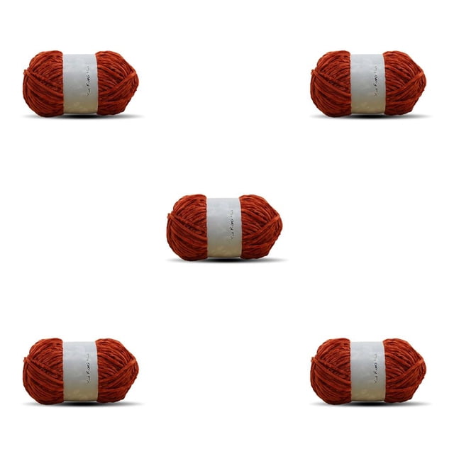 Matsuzay Bola de hilo de terciopelo de 100g, hilos para tejer DIY, suéter, calcetines, gorro, boina, bolsa, hilo de ganchillo, accesorio para Type4 NO4