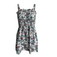 thumbnail image 5 of YYDGH Womens Summer Frill Smocked Tank Tops Peplum Ruffle Shirts Babydoll Tunic Tops Green XL, 5 of 5