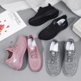 thumbnail image 3 of Women's Walking Shoes Sneakers Breathable Mesh Upper Shoes For Mountain Climbing Camping-26Gray36, 3 of 5
