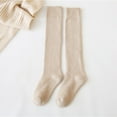 thumbnail image 5 of Ploknplq Slouch Socks Trouser Socks for Women Knee High Socks Long Socks Boot Socks Stockings Calf Socks Winter Warmth Soft Adult Socks Home Socks Winter Gifts Carpet Socks Beige(clearance Sale), 5 of 5