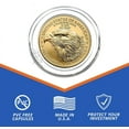 thumbnail image 2 of (10) Air-tite H-32 Direct Fit Coin Holder Capsules for 1oz American Gold Eagles and 1oz Gold Krugerrands & Kangaroos by OnFireGuy, 2 of 5